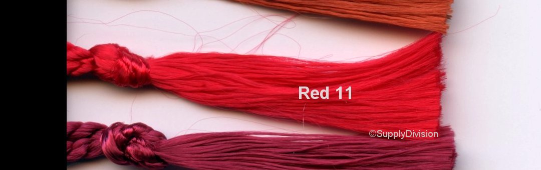 Red bookmark tassel